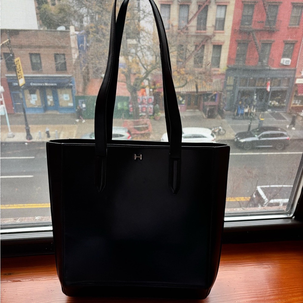 Halston Heritage Black Tote Bag